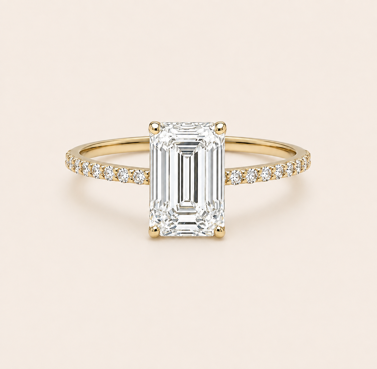 2,14 karat diamant ring