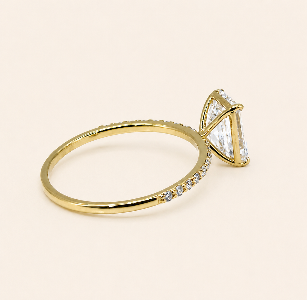 2,14 karat diamant ring