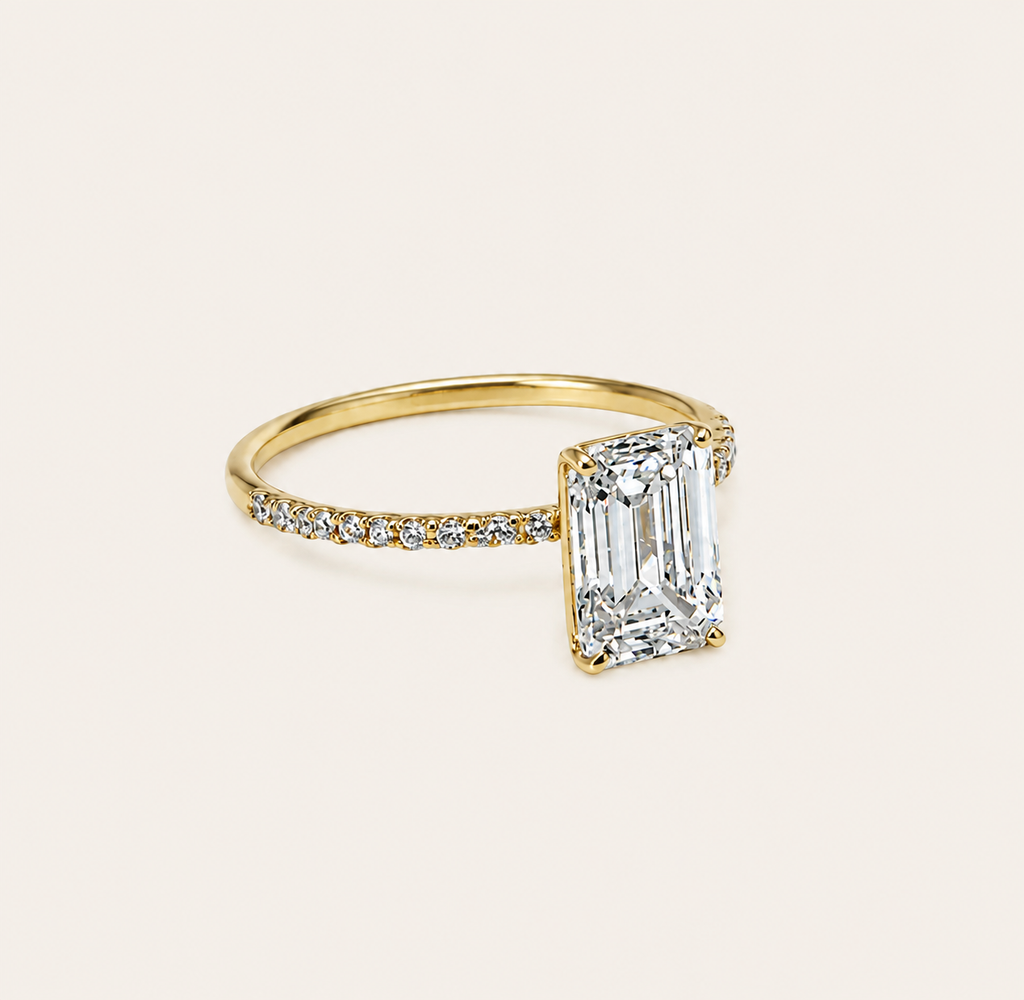 2,14 karat diamant ring